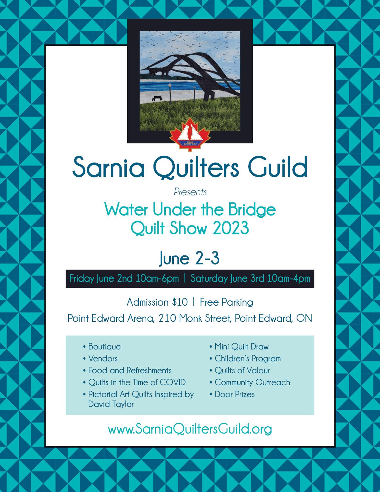 Quilt Show Poster June 2 - 3